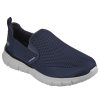 Hombre SKECHERS | Marino Deportivo Sin Cordones Skechers Memory Foam