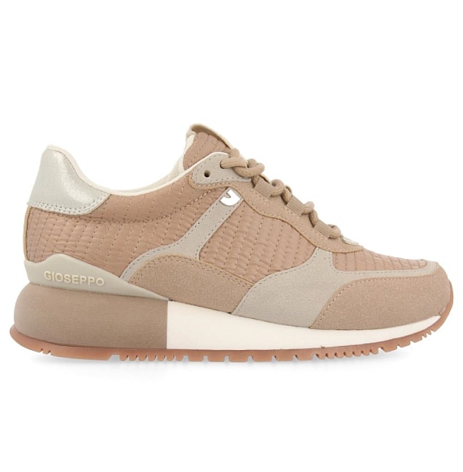 Mujer GIOSEPPO | Beige Nude Sneaker Apora Gioseppo