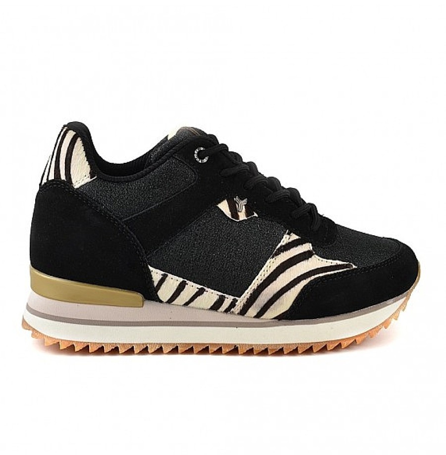 Mujer YUMAS | Sneaker Cuna Interior Piezas Cebra Nemesis Yumas