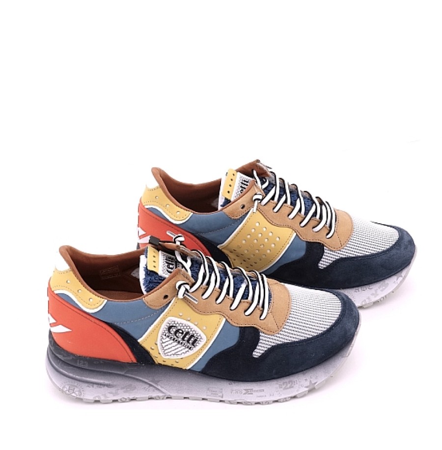 Hombre CETTI | Multicolor Azul Amarillo Naranja Deportivo Cetti