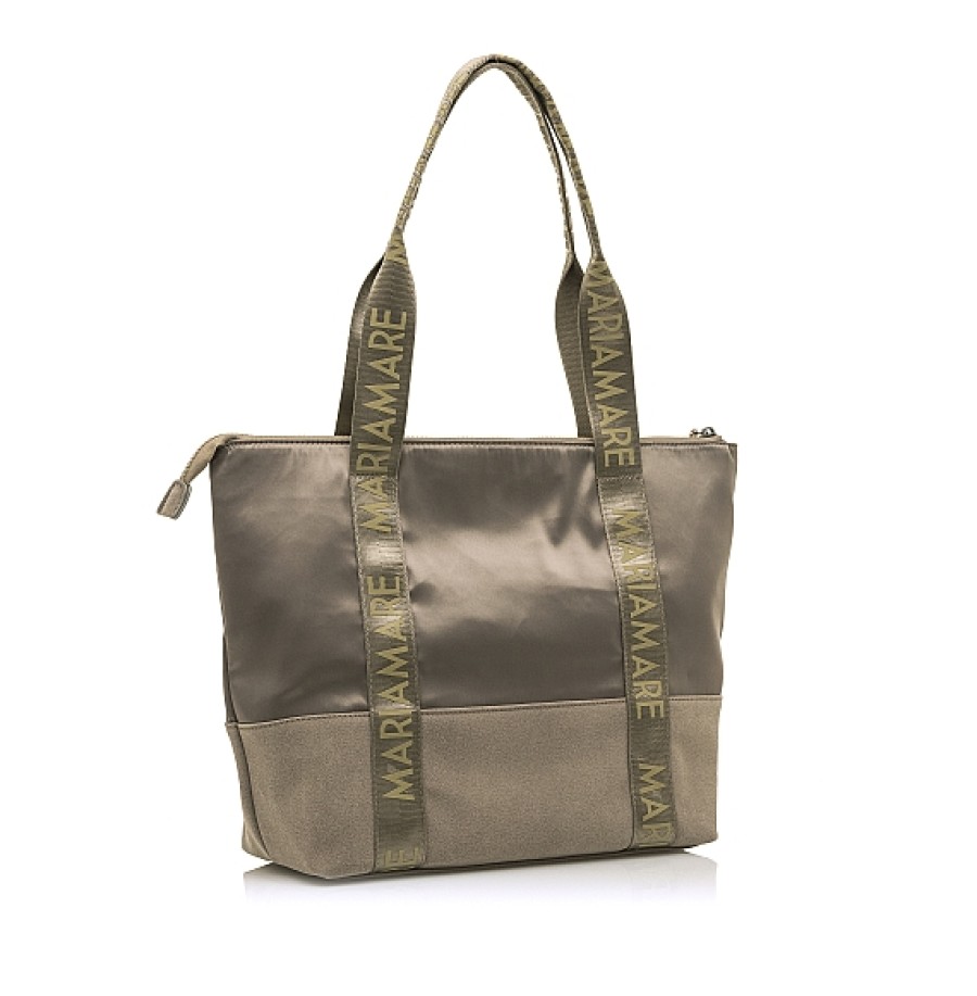 Bolsos MARIA MARE | Bolso Shopping Efecto Raso Onea