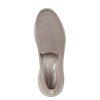 Mujer SKECHERS | Taupe Zapatilla Sin Cordones Skechers Arch Fit Go Walk