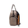 Bolsos REFRESH SHOES | Taupe Bolso Nylon 2 Asas Bandolera Bolsillos