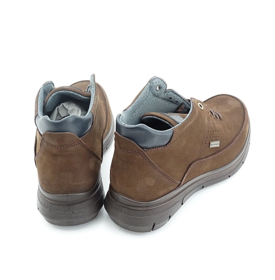 Hombre LAURA AZAÑA-LUISETTI | Marron Nobuc Bota Waterproof Sport Cordones