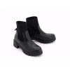 Mujer ISTERIA | Negro Botin Calcetin Tacon Ancho