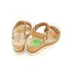 Mujer AMARPIES | Camel Sandalia Cuna Velcro Cadena Al Tono