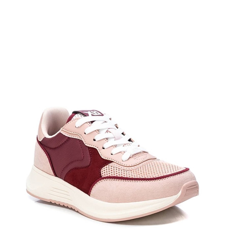 Mujer XTI Footwear | Deportiva Textil Combi Gama Cuero Xti