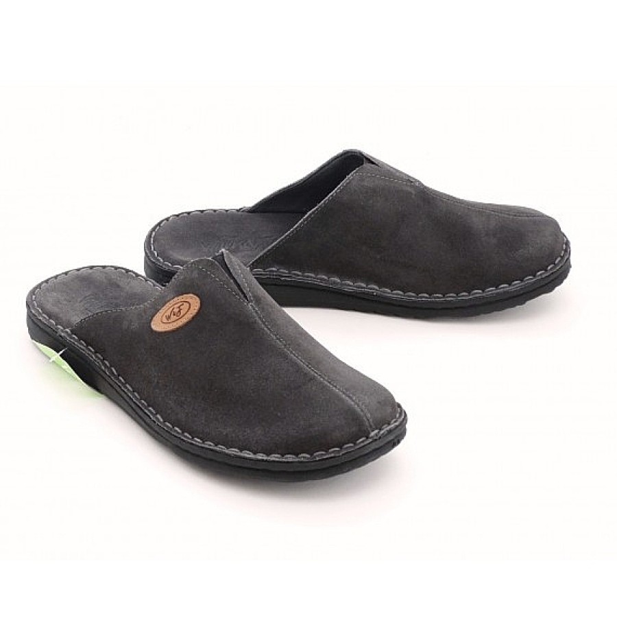 Hombre FLEXX - WALK FLY | Zapatilla Casa Abierta Serraje Pico Elastico