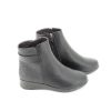 Mujer DAVINIA | Negro Botin Talon Grabado