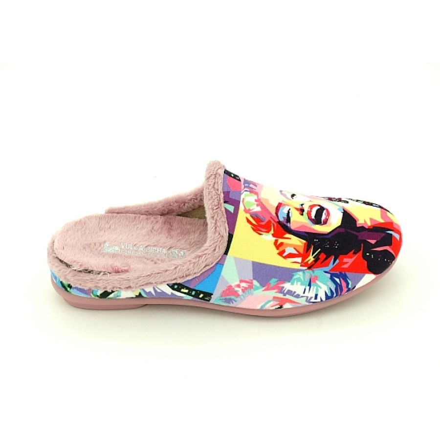 Mujer VULCA BICHA | Multicolor Zapatilla Casa Abierta Marilyn