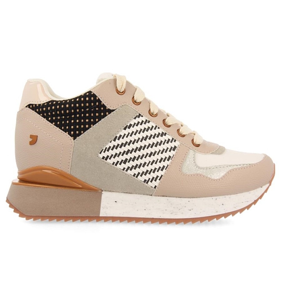 Mujer GIOSEPPO | Sneaker Nude Multicolor Larosa Gioseppo