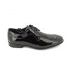 Hombre BAERCHI | Zapato Cordon Charol Negro