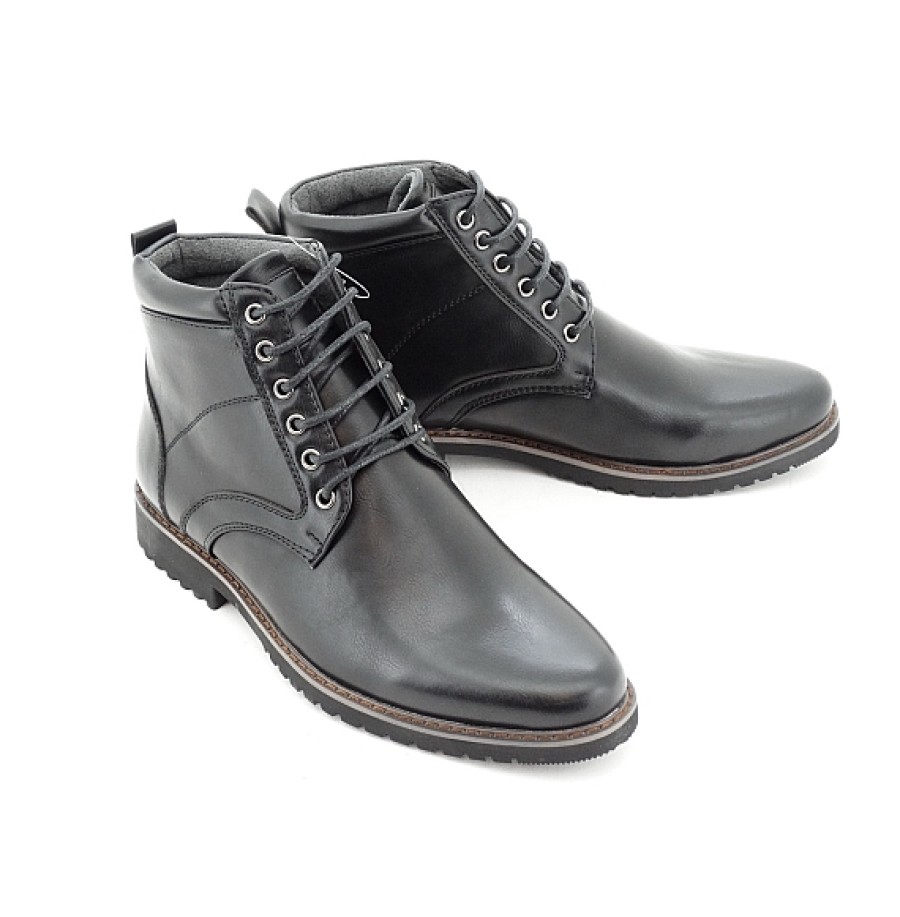 Hombre ESKANDALO | Bota Baja Lisa Cordones