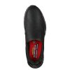 Hombre SKECHERS | Negro Zapato Elasticos Trabajo Skechers Work Relaxed Fit