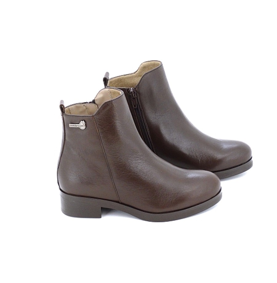 Mujer WONDERS | Botin Piel Wonders Dry Impermeable