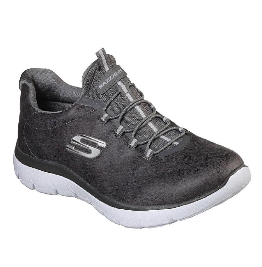 Mujer SKECHERS | Deportivo Cordones Elasticos Skechers Summits - Itz Bazik