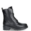 Mujer PANAMA JACK | Bota Negra De Piel Con Cordones Lilian Panama Jack