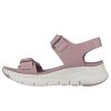 Mujer SKECHERS | Rosa Sandalia 2 Velcros Skechers Arch Fit