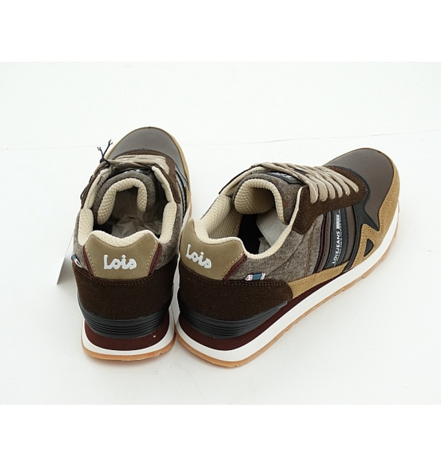 Hombre LOIS | Marron Zapatillas Cordones Lois