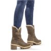 Mujer PANAMA JACK | Bota 1/2 Cana Con Tacon Piel Velour Forro Pelo Prim Panama Jack