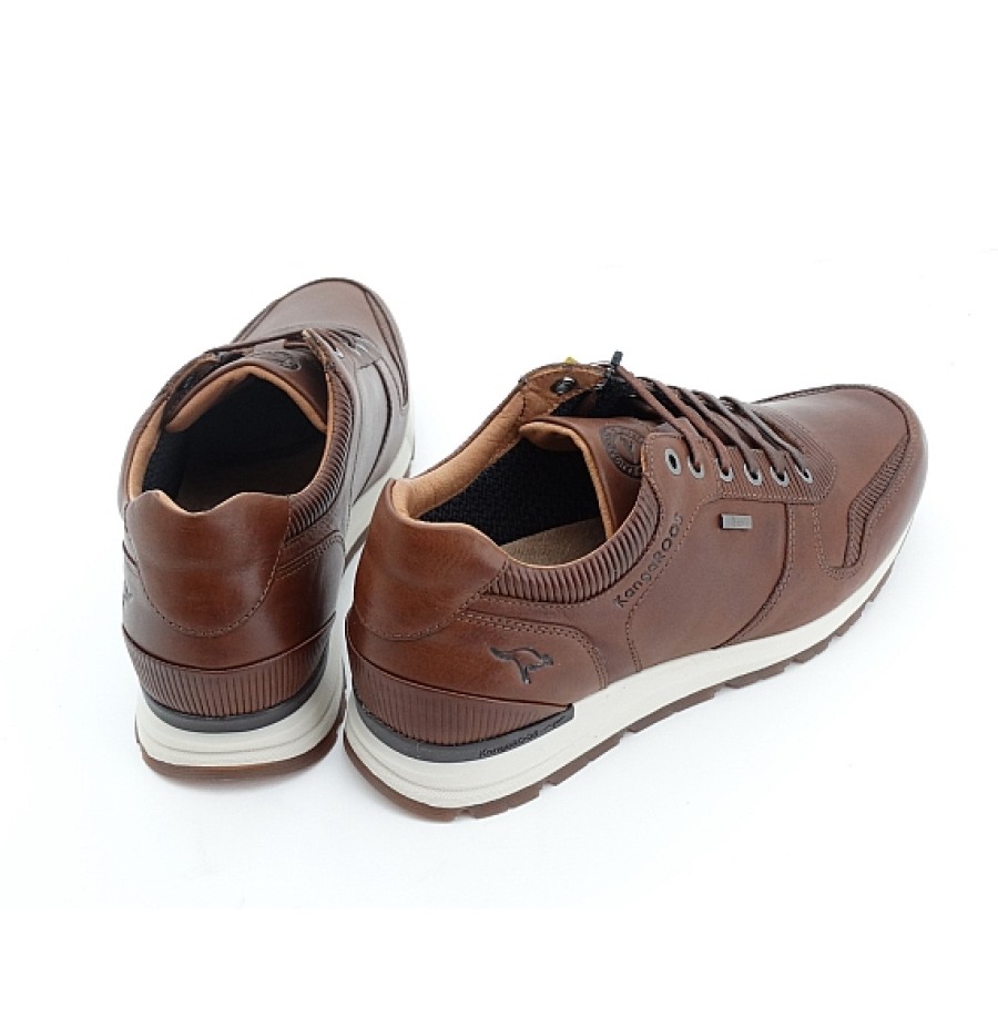 Hombre KANGA ROOS | Cuero Deportivo Piel Cordones Tex Impermeable Kangaroos