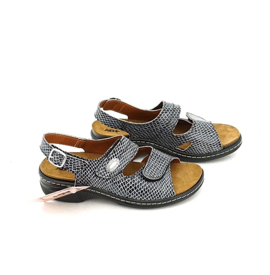 Mujer AVATAR | Sandalia Comfort Velcros Plantilla Extraible Cinthia