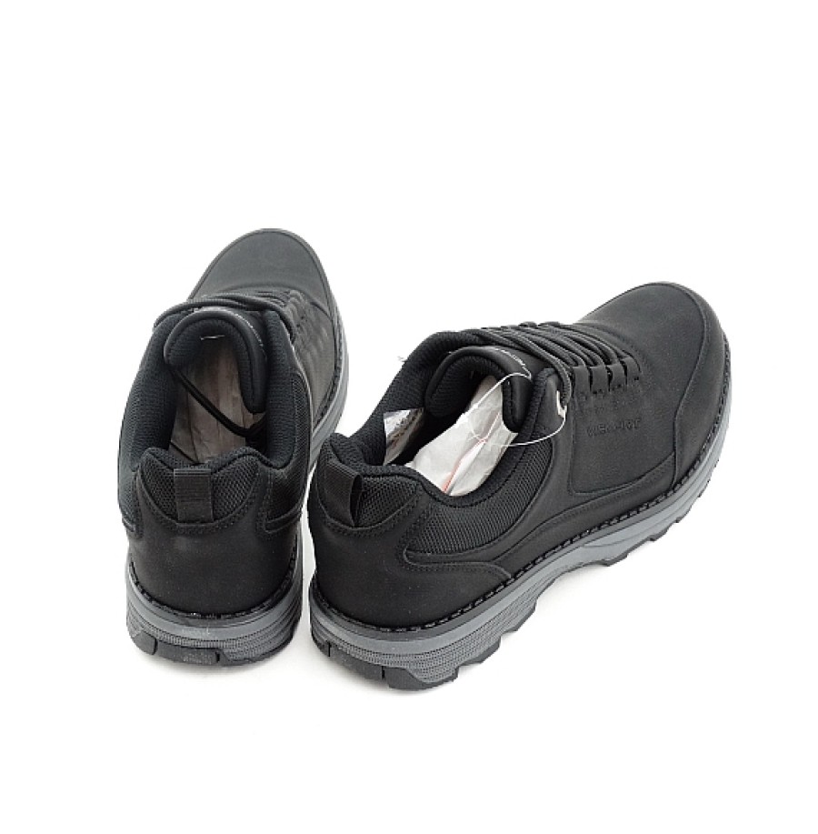 Hombre VICMART | Negro Zapato Sport Gales Cordones