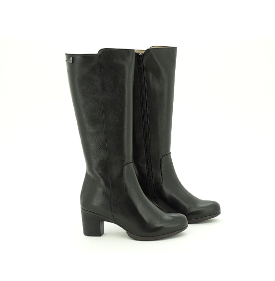 Mujer WONDERS | Bota Piel Tacon Wonders Dry Impermeable