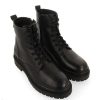 Hombre GIOSEPPO | Botas Negras Piel Cordones Dolton Gioseppo