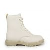 Mujer CHIKA 10 | England Beig Bota Militar Cordones Chika10