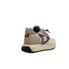 Mujer CETTI | Ivory Sneaker Estrella Leopardo Cetti