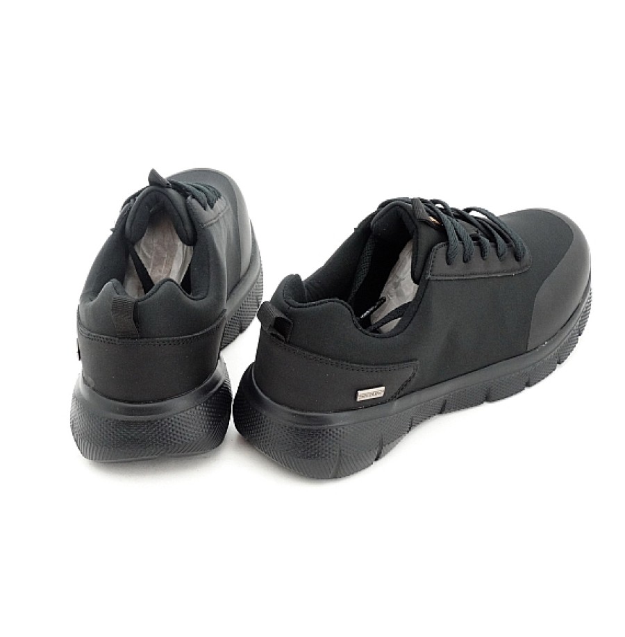 Hombre DR.CUTILLAS | Deportivo Negro Cordones Membrana Secotex