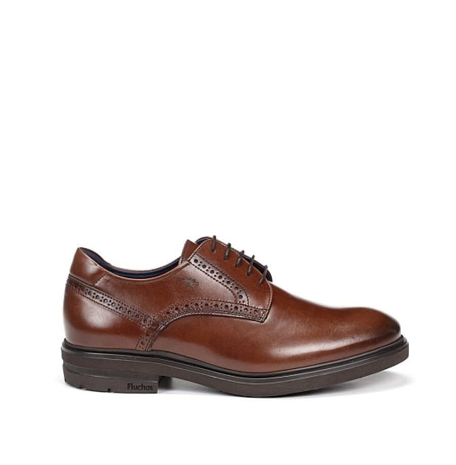 Hombre FLUCHOS | Zapato Piel Cordones Ligero Belgas Fluchos