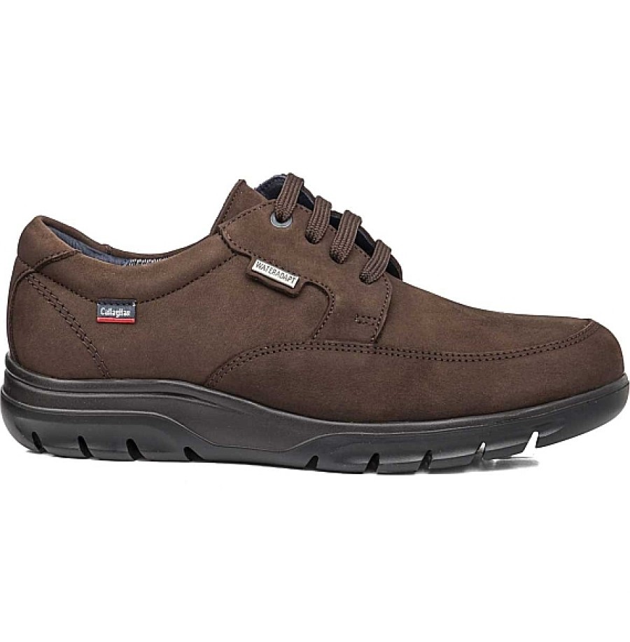 Hombre CALLAGHAN | Zapato Sport Callaghan Piel Y Cordones Con Water Adapt