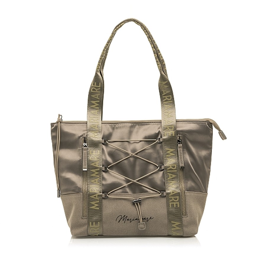 Bolsos MARIA MARE | Bolso Shopping Efecto Raso Onea