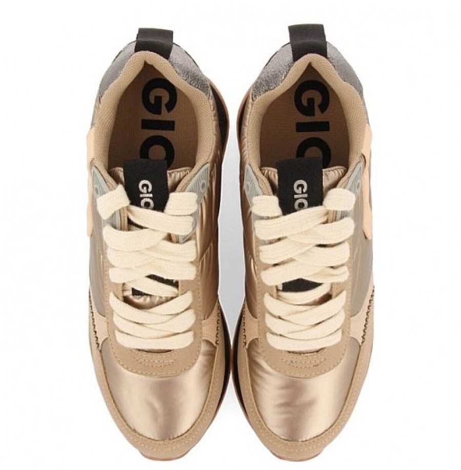 Mujer GIOSEPPO | Sneakers Oro Cuna Interna Anif Gioseppo