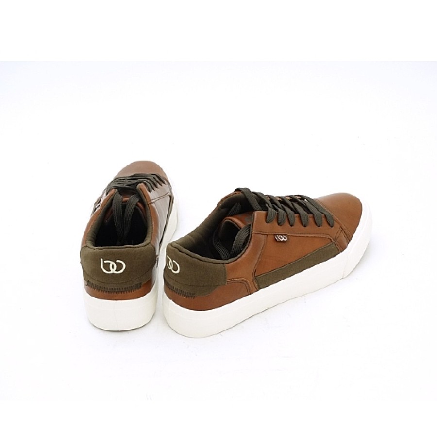 Hombre BLACK COOL | Cuero Deportivo Skate Cordones