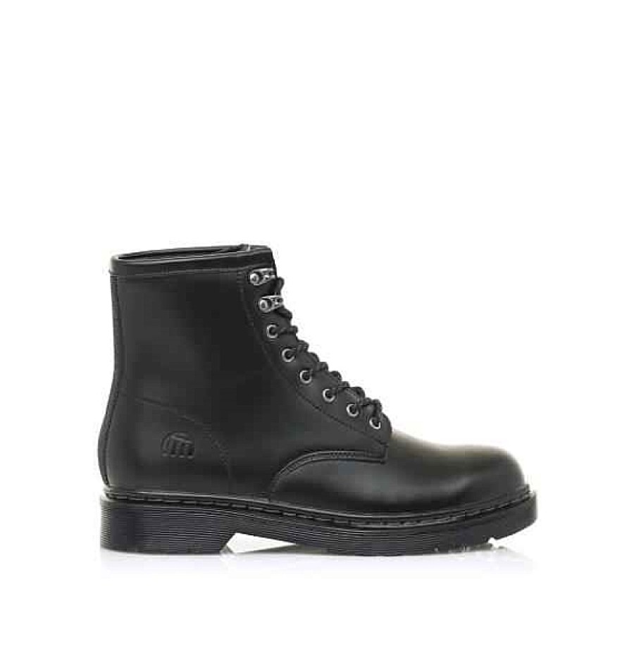 Hombre MTNG MUSTANG | Botin Militar Pien Con Cordones Picadilly Mustang