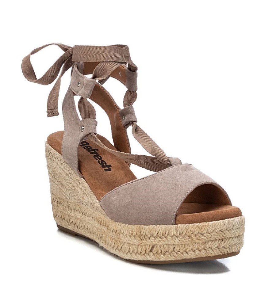 Mujer REFRESH SHOES | Sandalia Cintas Cuna Alta Yute