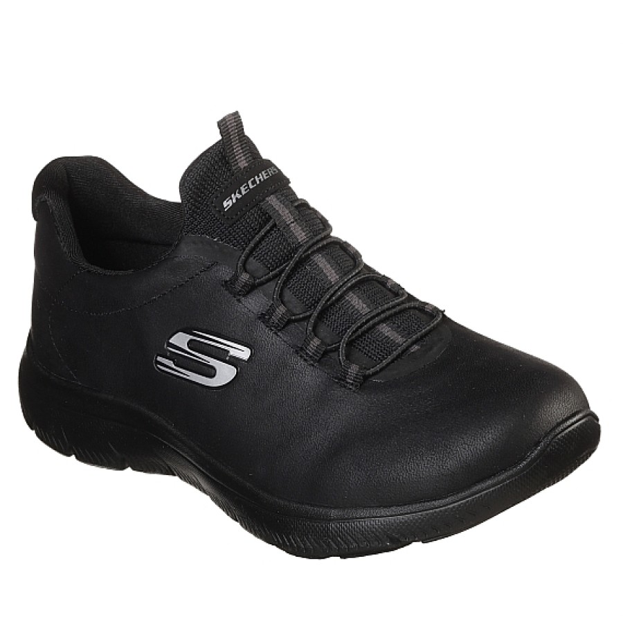 Mujer SKECHERS | Deportivo Cordones Elasticos Skechers Summits - Itz Bazik