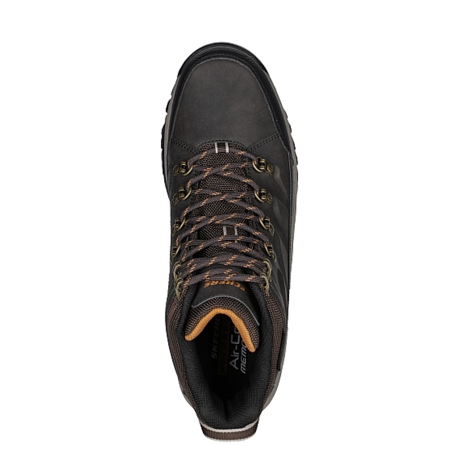 Hombre SKECHERS | Marron Bota Trekking Skechers Outdoors