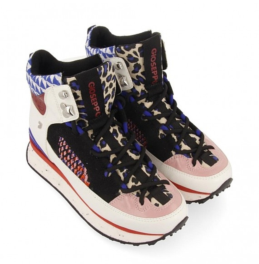 Mujer GIOSEPPO | Sneaker Estilo Botin De Montana Multicolor Dahl Gioseppo