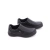 Hombre IMAC | Negro Piel Zapato Copete Impermeable Imactex