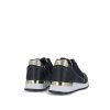 Mujer MNB CHIC | Negra Sneaker Plana Pespuntes Y Anillas