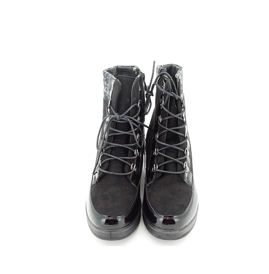 Mujer MYSOFT | Botin Cuna Estilo Montanero Con Cordones